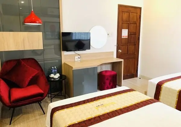 Deluxe Tek Büyük veya İki Ayrı Yataklı Oda