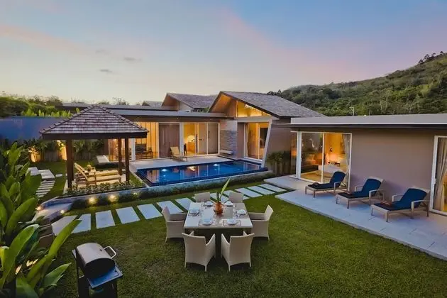Executive Villa, 4 Yatak Odası, Kişiye Özel Havuzlu, Havuz Manzaralı