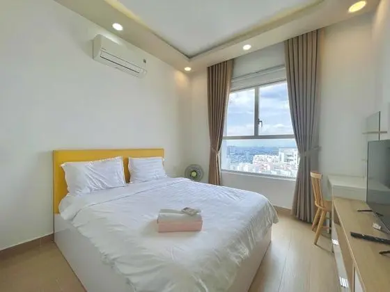 Luxury Apart Daire, Şehir Manzaralı (3 King Beds)