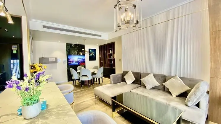 Luxury Apart Daire, Şehir Manzaralı (3 King Beds)