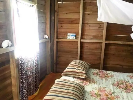 Basic Tek Büyük Yataklı Oda, 1 Büyük (Queen) Boy Yatak, Denize Sıfır (Ocean View Eco Wood Cabin)
