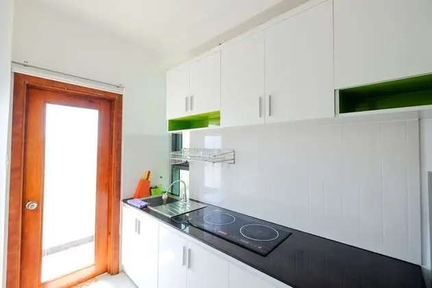 Apart Daire, 2 Yatak Odası, Balkon (Side Sea View)