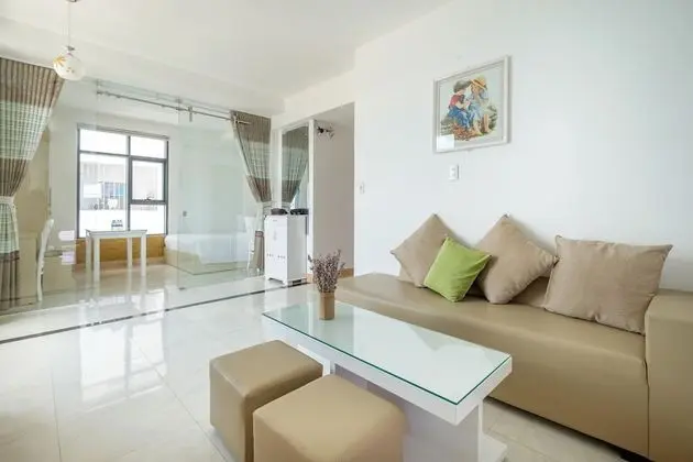 Apart Daire, 2 Yatak Odası, Balkon (Side Sea View)