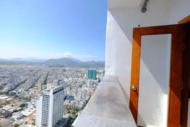 Apart Daire, 2 Yatak Odası, Balkon (Side Sea View)