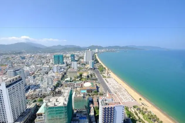 Apart Daire, 2 Yatak Odası, Balkon (Side Sea View)