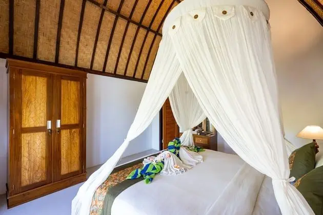 Deluxe Bungalov, 1 Yatak Odası, Havuz Manzaralı