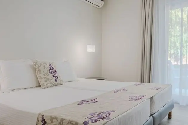 Deluxe Tek Büyük veya İki Ayrı Yataklı Oda, 2 Tek Kişilik Yatak, Balkon