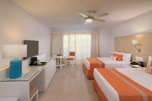 Garden View Double Beds Room