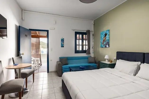 Luxury Oda, 1 En Büyük (King) Boy Yatak ve Çekyat, Deniz Manzaralı