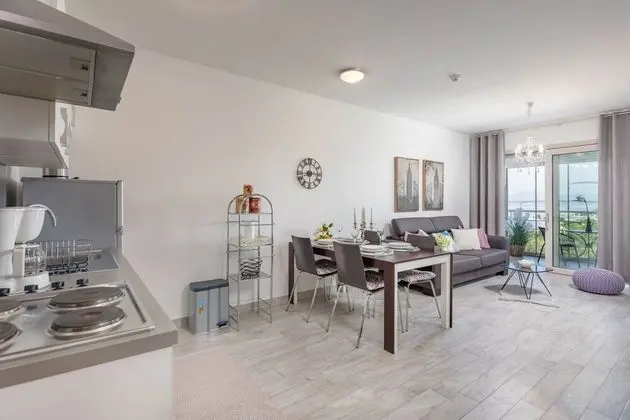 Family Apart Daire, 1 Çift Kişilik Yatak ve Çekyat, Bahçeli (Sunset Apartment Ami Crikvenica)