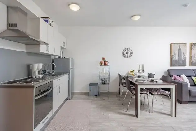 Family Apart Daire, 1 Çift Kişilik Yatak ve Çekyat, Bahçeli (Sunset Apartment Ami Crikvenica)