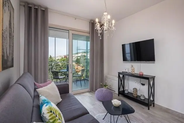 Family Apart Daire, 1 Çift Kişilik Yatak ve Çekyat, Bahçeli (Sunset Apartment Ami Crikvenica)