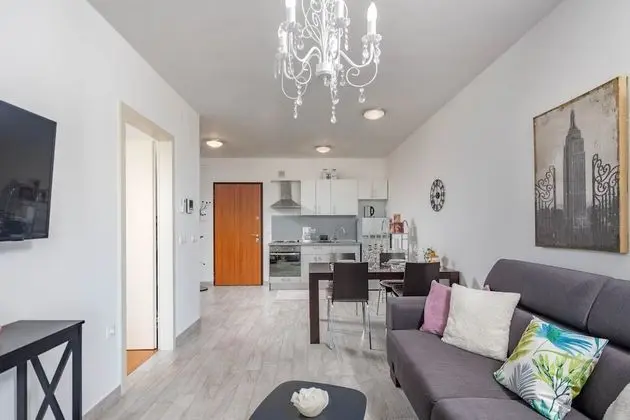 Family Apart Daire, 1 Çift Kişilik Yatak ve Çekyat, Bahçeli (Sunset Apartment Ami Crikvenica)