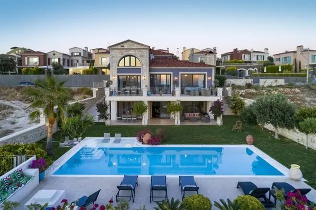 Deluxe Villa, Deniz ve Havuz Manzaralı, Özel Havuzlu ve Bahçeli