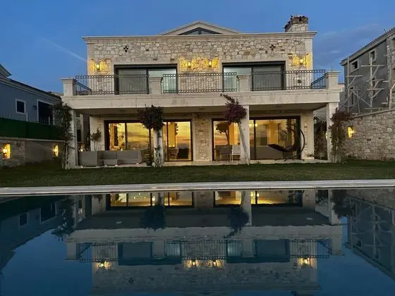 Deluxe Villa, Deniz ve Havuz Manzaralı, Özel Havuzlu ve Bahçeli