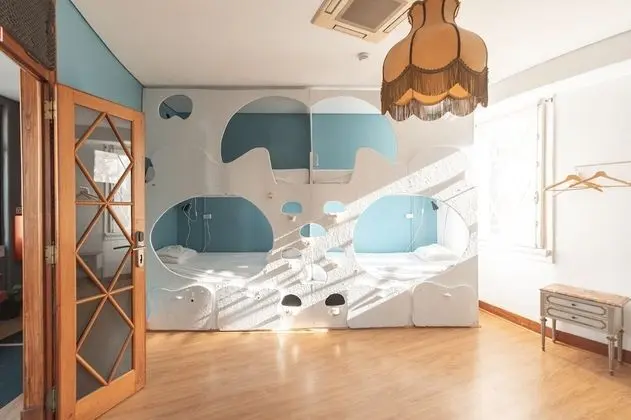 Ortak Ranzalı Oda, Karma Ranzalı Oda, Ortak Banyo (1 Bed in a 4 Bed Dorm)