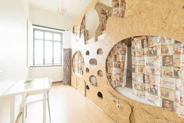 Ortak Ranzalı Oda, Karma Ranzalı Oda, Ortak Banyo (1 Bed in a 4 Bed Dorm)