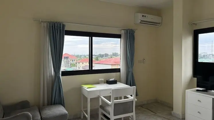 Deluxe Tek Büyük Yataklı Oda, 1 Çift Kişilik Yatak, Okyanus Manzaralı