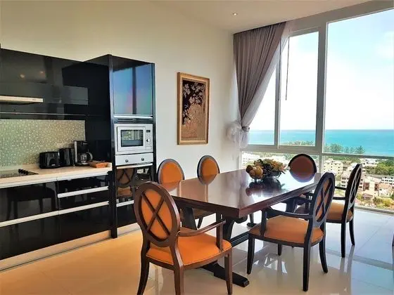 Panoramic Çatı Katı Süiti (Penthouse), 4 Yatak Odası, Jakuzi, Deniz Manzaralı