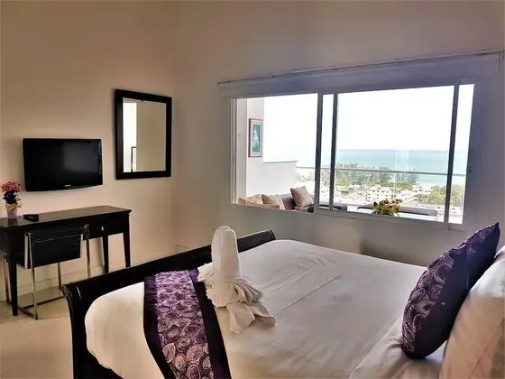 Panoramic Çatı Katı Süiti (Penthouse), 4 Yatak Odası, Jakuzi, Deniz Manzaralı
