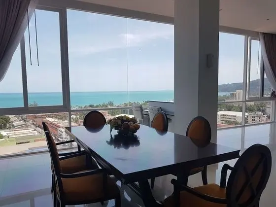 Panoramic Çatı Katı Süiti (Penthouse), 4 Yatak Odası, Jakuzi, Deniz Manzaralı