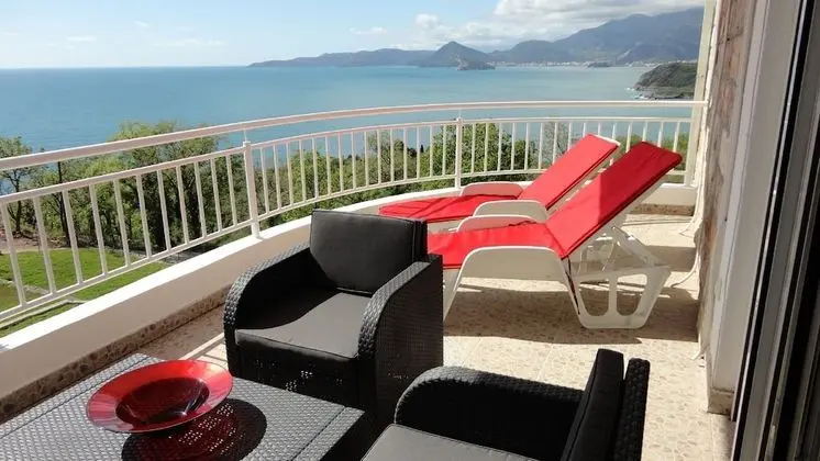 Luxury Apart Daire, 1 Yatak Odası, Teras, Deniz Manzaralı