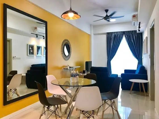 Deluxe Apart Daire, 2 Yatak Odası, Sigara İçilmez, Banyolu/Duşlu