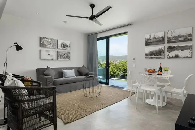 Luxury Apart Daire, 2 Yatak Odası, Balkon, Kısmi Deniz Manzarası (Moremi)