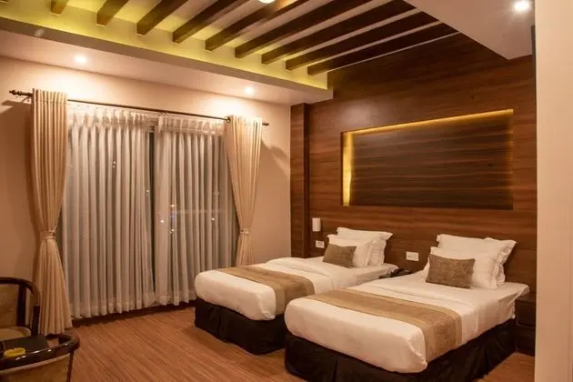 Deluxe İki Ayrı Yataklı Oda, 2 Tek Kişilik Yatak, Balkon, Şehir Manzaralı