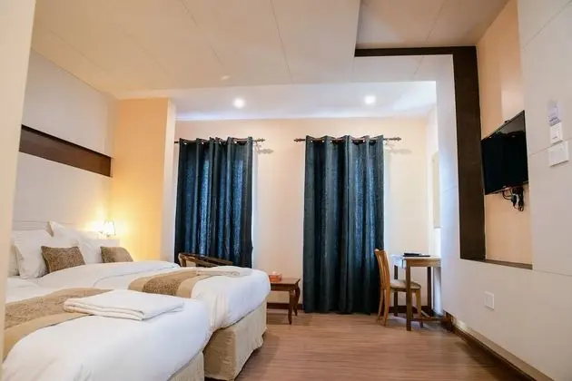 Deluxe İki Ayrı Yataklı Oda, 2 Tek Kişilik Yatak, Balkon, Şehir Manzaralı
