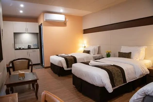 Deluxe İki Ayrı Yataklı Oda, 2 Tek Kişilik Yatak, Balkon, Şehir Manzaralı