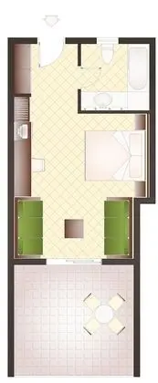 Family Bungalov, Bahçe Manzaralı