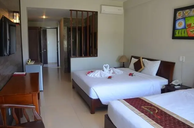 Deluxe Dört Kişilik Oda, Balkon