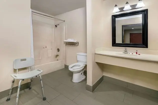 Oda, 1 Büyük (Queen) Boy Yatak, Engellilere Uygun, Sigara İçilmez (Mobility Accessible)