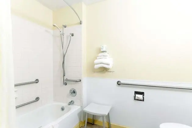 Oda, 1 Büyük (Queen) Boy Yatak, Engellilere Uygun, Sigara İçilmez (Bathtub)