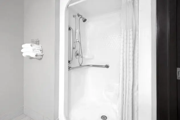 Oda, 1 Büyük (Queen) Boy Yatak, Engellilere Uygun (Hearing, Mobility Bathtub w/Grab Bars)