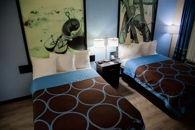 Tek Büyük Yataklı Oda, 2 Çift Kişilik Yatak