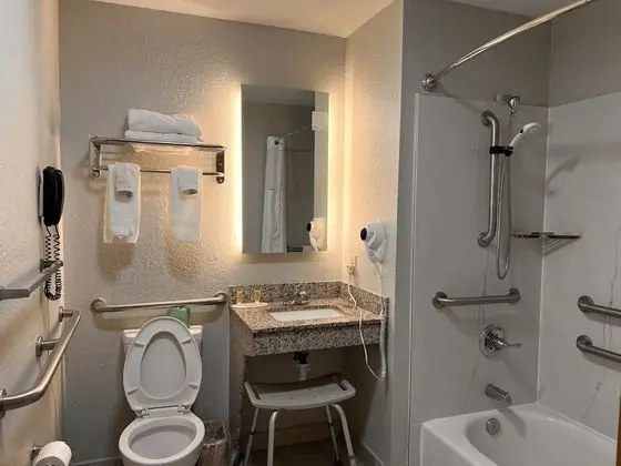 Oda, 2 Büyük (Queen) Boy Yatak, Engellilere Uygun, Sigara İçilmez (Mobility Accessible)