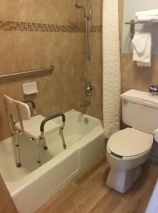 Deluxe Oda, 1 En Büyük (King) Boy Yatak, Engellilere Uygun, Küvet (Mobility/Hearing, Grab bars)