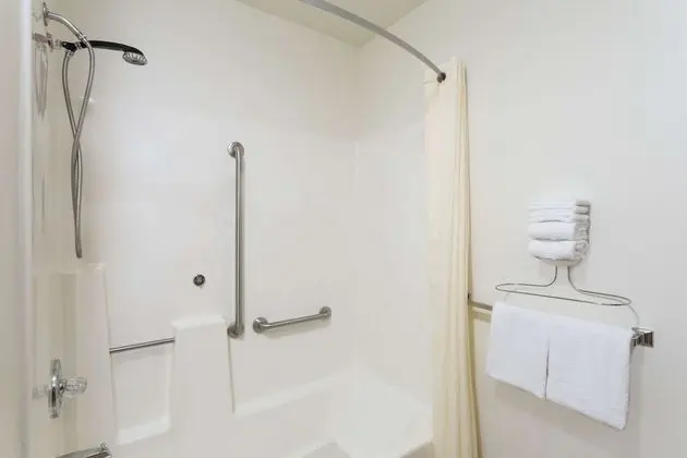 Oda, 1 Büyük (Queen) Boy Yatak, Engellilere Uygun, Sigara İçilmez (Bathtub w/ Grab Bars)
