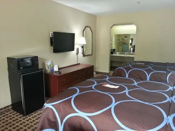 Oda, 2 Büyük (Queen) Boy Yatak, Engellilere Uygun, Sigara İçilebilir (Roll-In Shower, Pet-Friendly)