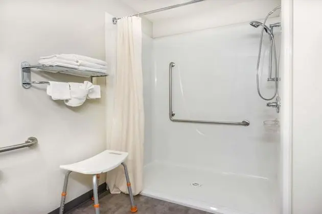 Oda, 1 Büyük (Queen) Boy Yatak, Engellilere Uygun, Sigara İçilmez (Mobility Accessible)