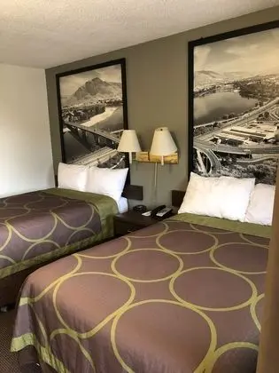 Standard Room, 2 Double Beds, Fridge, Microwave, Smoking