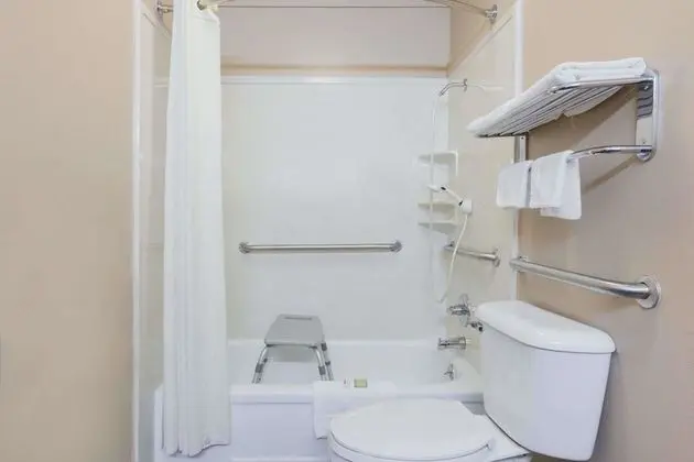 Oda, 2 Çift Kişilik Yatak, Engellilere Uygun, Sigara İçilebilir (Tub with Grab Bars)