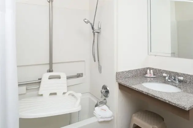 Oda, 1 Büyük (Queen) Boy Yatak, Engellilere Uygun, Sigara İçilmez (Mobility/Tub w/Grab Bars)