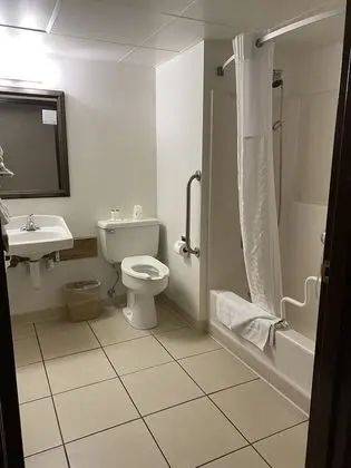 Oda, 1 En Büyük (King) Boy Yatak, Engellilere Uygun, Sigara İçilmez (Mobility, Tub w/Grab Bars)