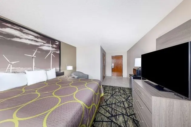 Oda, 1 En Büyük (King) Boy Yatak, Engellilere Uygun, Sigara İçilmez (Bathtub w/ Grab Bars)