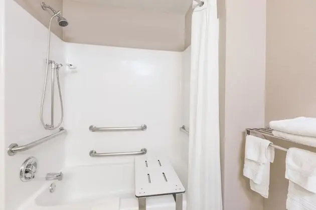 Oda, 1 Büyük (Queen) Boy Yatak, Engellilere Uygun, Sigara İçilmez (Mobility Accessible)