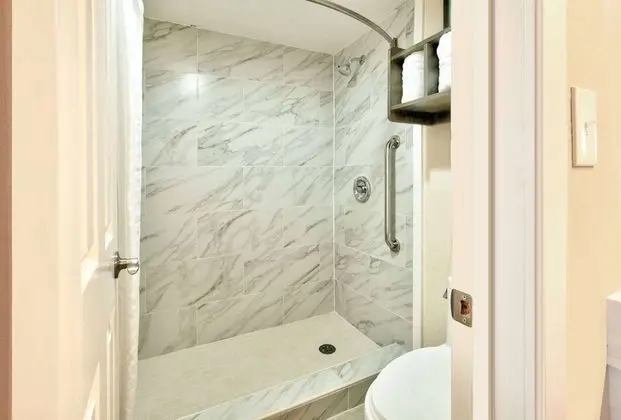 Oda, 1 En Büyük (King) Boy Yatak, Engellilere Uygun, Sigara İçilmez (Bathtub w/ Grab Bars)