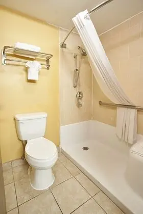 Oda, 2 Büyük (Queen) Boy Yatak, Engellilere Uygun, Sigara İçilmez (Mobility/Hearing, Roll-In Shower)